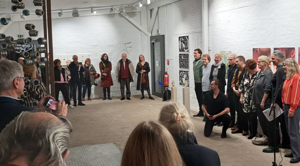 Die Eröffnung der Ausstellung